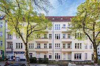 Wohnung kaufen in Strelitzstraße, 12105 Mariendorf, Provisionsfrei, 3-Zimmer-Altbauwohnung mit bauzeitlichem Grundriss und Balkon!