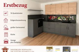 Wohnung mieten in 94437 Mamming, Ihr neues Zuhause: Exklusive 3-Zimmer-Neubauwohnung zum Erstbezug mit Gartenanteil
