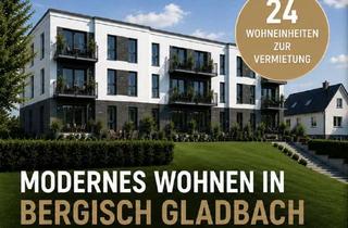 Wohnung mieten in Odenthaler Straße 253, 51465 Bergisch Gladbach, Modernes Wohnen in Bergisch Gladbach- Erstbezug in hochwertigem Neubau