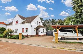 Einfamilienhaus kaufen in 06895 Zahna, Einfamilienhaus mit vielseitigem Nebengelass und großem Grundstück in Zahna-Elster OT Bülzig
