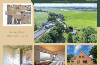 Haus kaufen in 24805 Hamdorf, Ein Haus für Macher – 3.631 m² Freiheit an der Eider
