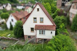 Haus kaufen in 97859 Wiesthal, Solide Basis für Ihr Eigenheim – Haus mit begonnenen Modernisierungen