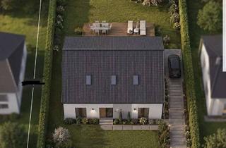 Doppelhaushälfte kaufen in 15834 Rangsdorf, DOPPELHAUSHÄLFTE IN RANGSDORF, bereit für euch!Haushälfte mit Grundstück, energieeffizient und schlü