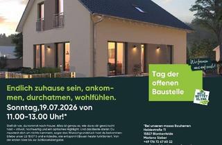 Haus kaufen in 14513 Teltow, SCHAU!TG DER OFFENEN BAUSTELLE IN BLANKENFELDE,HEIDESTRASSE 11, 19.7.11-13 UHR1KOMMT UND SCHAUT!EIN