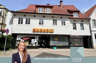 Haus kaufen in 32805 Horn-Bad Meinberg, Großes Wohn- und Geschäftshaus in zentraler Lage mit schönem Stadtgarten!