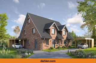 Doppelhaushälfte kaufen in 25899 Niebüll, Neubau: moderne & hochwertige Doppelhaushälfte auf Südgrundstück