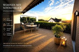 Penthouse kaufen in 40724 Hilden, 5 Zimmer Penthouse mit Einbauküche, großer Terrasse und Einzelgarage - zentral und citynah!
