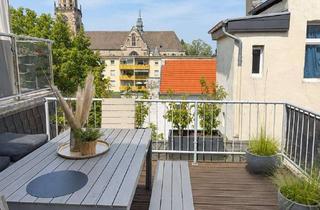 Wohnung kaufen in 41236 Rheydt, ++ Zentral gelegene schöne 2,5 Zimmer-Maisonette-Wohnung mit Dachterrasse im Altbauflair ++