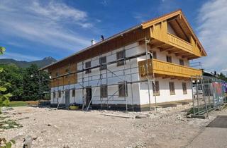 Wohnung mieten in 83661 Lenggries, NEUBAU - Helle 3- Zimmer-Wohnung mit Garten und großem Hobbyraum auf 2 Etagen
