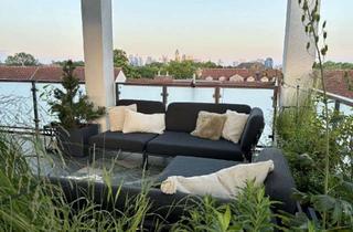 Penthouse mieten in Skylineblick, 60489 Rödelheim, Exklusive Penthouse-Maisonette mit Dachterrasse und Skylineblick - 4 Zimmer in Frankfurt-Rödelheim