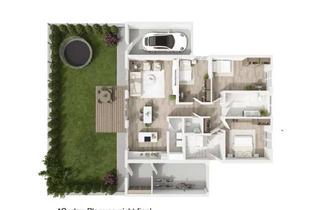 Wohnung mieten in 50126 Bergheim, Erstbezug im Neubau – helle 4-Zimmer-Wohnung mit eigenem Garten und hoher Energieeffizienz