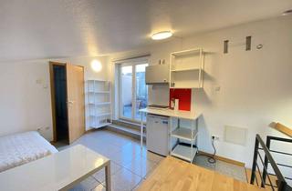 Wohnung mieten in Noackstraße 13, 64285 Darmstadt, 1-Zimmer Apartment (vollmöbliert) mit Klimaanlage und großer Dachterrasse