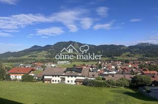 Wohnung kaufen in 87497 Wertach, Wohnen mit Panoramablick - gepflegte 2-Zimmer-Wohnung in erhöhter Lage von Wertach