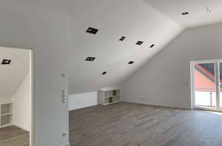 Wohnung mieten in 80995 Feldmoching-Hasenbergl, Das etwas andere Dachgeschoss: 3-Zimmer-Dachgeschosswohnung mit Einbauküche und Balkon
