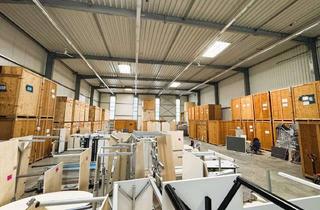 Gewerbeimmobilie mieten in Tatschenweg, 74078 Neckargartach, 840 m² helle Lagerhalle mit Lkw-Laderampe und 24/7-Zugang