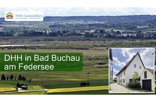 Doppelhaushälfte kaufen in 88422 Bad Buchau, DHH Bad Buchau - zentrales Wohnen im naturhistorischen Kurort