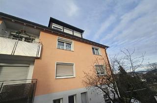 Wohnung kaufen in 89520 Heidenheim, Gemütliche 2-Zi.-DG mit weitem Blick in ruhiger Lage