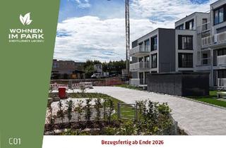 Wohnung kaufen in 89129 Langenau, 3-ZIMMER ETW MIT GARTENANTEIL - "WOHNEN IM PARK" IN LANGENAU - C01