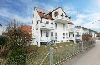 Wohnung kaufen in 89233 Neu-Ulm, Helle 3-Zimmer-Wohnung im Erdgeschoss mit Balkon und direktem Gartenzugang