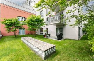 Wohnung kaufen in 89231 Neu-Ulm, Wohnen an der Donau: Exklusive EG-Wohnung mit Gartenanteil