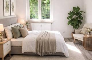 Wohnung kaufen in Spitzwegstraße, 04328 Leipzig, Kapitalanlage mit 6 % BMR: 2-Zimmer im Hochparterre, komplett möbliert