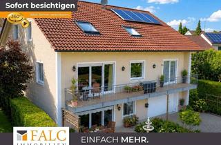 Haus kaufen in 86559 Adelzhausen, Zweifamilienhaus am Hang: 2x4 Zimmer + viel Extra Platz im Grünen