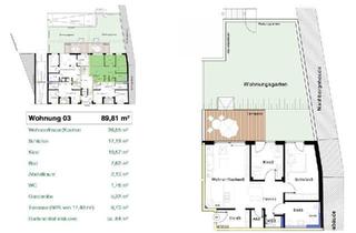 Wohnung kaufen in 96050 Bamberg, Bamberg - 3-Zimmer Wohnung mit eigenem Garten - Zentrum - Neubau 2025