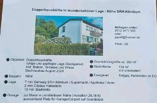 Doppelhaushälfte kaufen in 98527 Suhl, Suhl - Immobilie Doppelhaushaelfte zu verkaufen