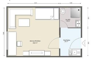 Wohnung kaufen in 35440 Linden, Linden - Verkaufe gut vermietete 1 Zimmerwohnung in Linden