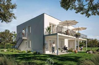 Wohnung kaufen in 97877 Wertheim, Energieeffiziente KfW-55 Erdgeschosswohnung mit Gartenanteil