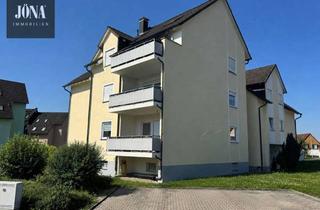 Wohnung kaufen in 95336 Mainleus, Helle 2-Zimmer-Wohnung im Erdgeschoss/Hochparterre mit Balkon, Garage und Stellplatz