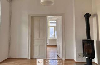 Wohnung mieten in 99094 Brühlervorstadt, Familientraum am Luisenpark: Helle 5-Raum-Altbauwohnung mit Balkon & Kamin | 165 m²