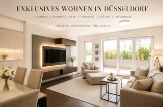 Wohnung mieten in Romy-Schneider-Straße 6a, 40549 Heerdt, Neuwertige Gartenwohnung mit idealem Grundriss und hochwertiger Ausstattung/ Möbel