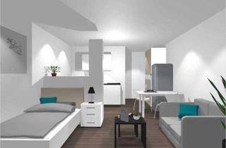 Wohnung mieten in Hahnenfeldstraße 20, 86825 Bad Wörishofen, modernes, voll möbliertes 1-Zimmer-Appartement mit Südterrasse, TG-Stellplatz, Schwimmbad & Sauna