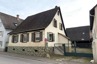 Einfamilienhaus kaufen in 79379 Müllheim, Historisches Einfamilienhaus mit Scheune und Baugenehmigung