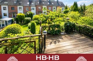 Haus kaufen in 28717 Lesum, Familienfreundliches Reihenmittelhaus mit Garten, Balkon und Garage
