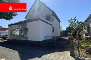 Haus kaufen in 63517 Rodenbach, 1- 2 Familienhaus mit Gewerbe und Halle - Teilweise sanierungsbedürftig