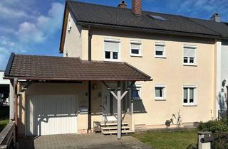 Haus kaufen in 94522 Wallersdorf, Geräumiges Reihenendhaus mit ruhigem Garten