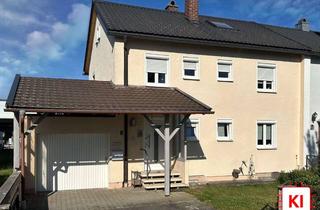 Haus kaufen in 94522 Wallersdorf, Geräumiges Reihenendhaus mit ruhigem Garten