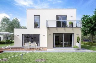 Haus kaufen in 36381 Schlüchtern, Das LifeStyle 13.10 F: Duschbad unten, 20-m²-Elternzimmer oben - der kompakteste Kubus