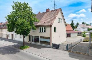 Haus mieten in 88471 Laupheim, Charmant und einzigartig! Wohn- und Geschäftshaus mit durchdachtem Grundriss und eigenem Garten