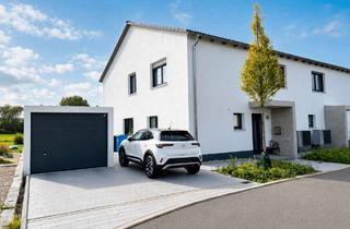 Haus mieten in 95490 Mistelgau, Hochwertige Doppelhaushälfte mit Blick ins Grüne – frei ab 1.10.2026!