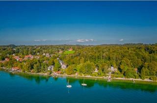 Grundstück zu kaufen in 82541 Münsing, VILLENBAUGRUNDSTÜCK IN ERSTER SEEREIHE mit Bootshaus und privatem Uferstreifen