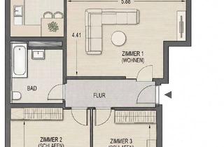 Wohnung kaufen in 13599 Haselhorst, Gepflegte 3-Zimmer-Wohnung mit Balkon – ruhige Lage, sofort investitionsbereit