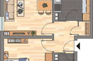 Wohnung mieten in Uhlandstraße 22, 67269 Grünstadt, Demnächst frei! 2-Zimmer-Wohnung in Grünstadt