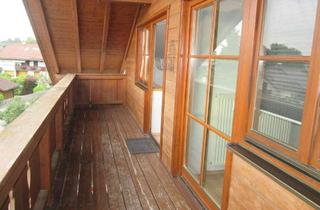 Wohnung mieten in 82441 Ohlstadt, Wohnen mit Charakter: 1,5-Zimmer-Dachgeschosswohnung in Ohlstadt