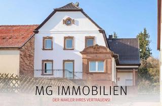 Einfamilienhaus kaufen in 66909 Matzenbach, MG - Landwirtschaftliches Anwesen mit kernsaniertem Einfamilienhaus + Bauplatz + mit Wiese und Neben