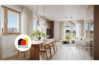 Wohnung kaufen in 83123 Amerang, Morgenstund hat Gold im Mund: Neubauwohnung mit Sonnenbalkon, doppelter AfA, KfW-Förderung & QNG+