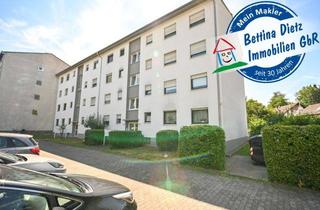 DIETZ: TOP-Modernisierte 2-Zimmer-Wohnung im 3. Obergeschoss mit Balkon und Kellerraum in Reinheim