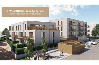 Wohnung kaufen in Krokusweg 18, 76297 Stutensee, KfW 40 QNG & L-Bank-Förderung – moderne 2-Zimmer-Neubauwohnung in Stutensee